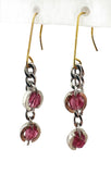 BOUCLES D'OREILLES HUELVA / BAISER ROSE